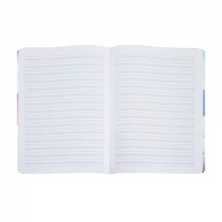 Cuaderno cosido 100 hojas doble línea Bonequinhas - party time