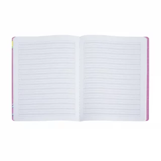 Cuaderno Cosido 100 Hojas Doble Linea Cry Babies - Bff Pelo Azul