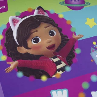 Cuaderno cosido 100 hojas doble línea Gabby´s Dollhouse - meow