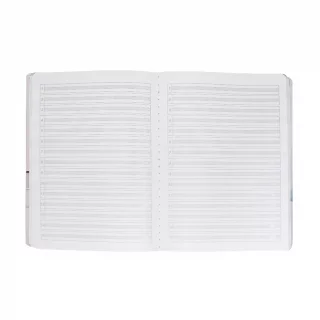 Cuaderno Cosido 100 Hojas Doble Linea Merlina - Allergic Color