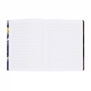 Cuaderno Cosido 100 Hojas Doble Linea Minions All Skill Negro