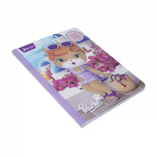 Cuaderno Cosido 100 Hojas Doble Línea Peluches - Santorini