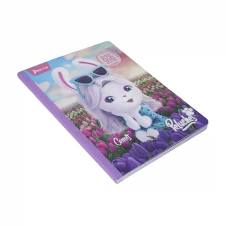 Cuaderno Cosido 100 Hojas Doble Línea Peluches - Tulipanes