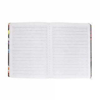 Cuaderno Cosido 100 Hojas Doble Línea Sonic