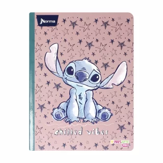 Cuaderno Cosido 100 Hojas Doble Linea Stitch Chilled Vibes