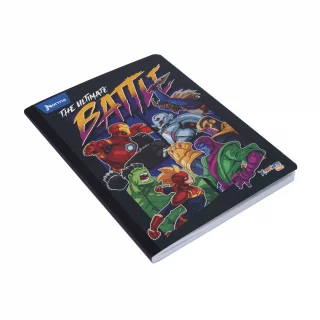 Cuaderno Cosido 100 Hojas Doble línea The Avengers - Batle