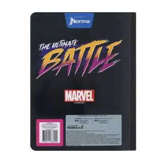 Cuaderno Cosido 100 Hojas Doble línea The Avengers - Batle