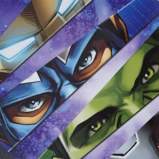 Cuaderno Cosido 100 Hojas Doble línea The Avengers - Ojos Avengers