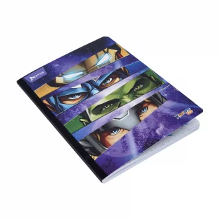 Cuaderno Cosido 100 Hojas Doble línea The Avengers - Ojos Avengers