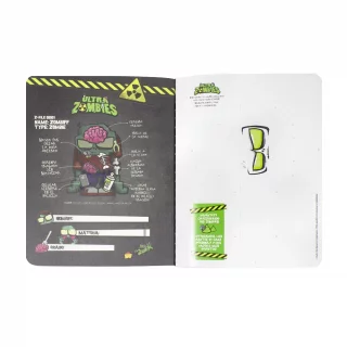 Cuaderno Cosido 100 Hojas Doble Linea Ultra Zombies - Lunch Time