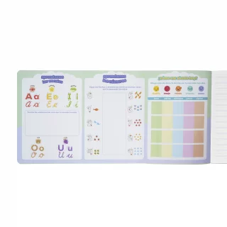 Cuaderno cosido 100 hojas ferrocarril D Mi Primer Cuaderno - tortuga
