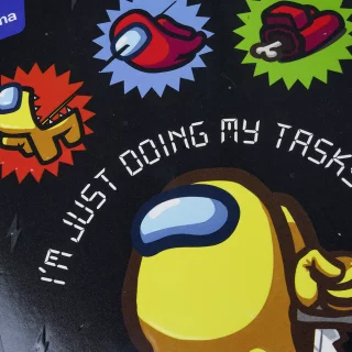 Cuaderno Cosido 100 Hojas Linea Corriente Among Us - Doing My Tasks