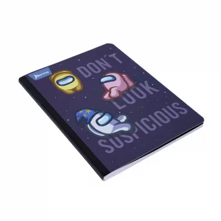 Cuaderno Cosido 100 Hojas Linea Corriente Among Us - Don'T Look Suspicious