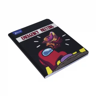 Cuaderno Cosido 100 Hojas Linea Corriente Among Us - Emergency Meeting