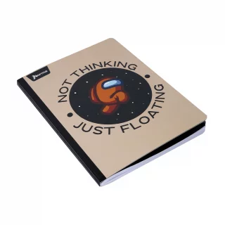 Cuaderno Cosido 100 Hojas Linea Corriente Among Us - Just Floating