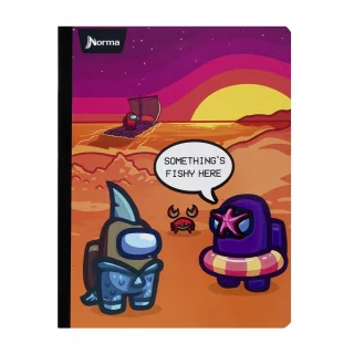 Cuaderno Cosido 100 Hojas Linea Corriente Among Us - Something