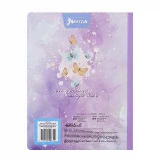 Cuaderno cosido 100 hojas línea corriente Animal Book - zorro