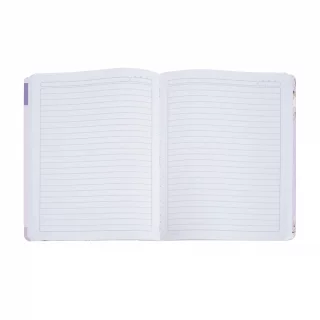 Cuaderno cosido 100 hojas línea corriente Antonia - chicle