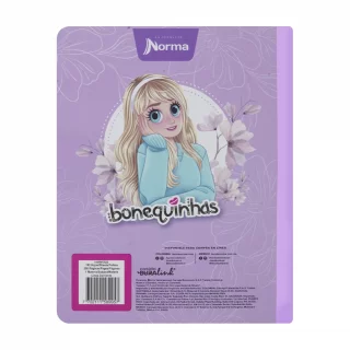 Cuaderno cosido 100 hojas línea corriente Antonia - chicle
