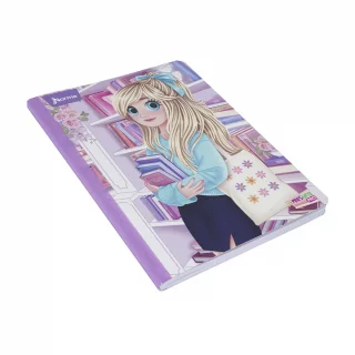 Cuaderno cosido 100 hojas línea corriente Antonia - librería