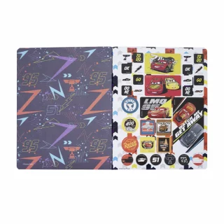 Cuaderno cosido 100 hojas línea corriente Cars - ka-chow!