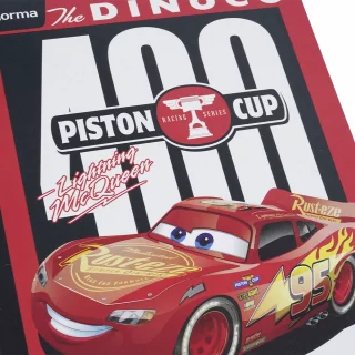Cuaderno cosido 100 hojas línea corriente Cars - piston cup