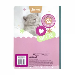 Cuaderno Cosido 100 Hojas Linea Corriente Cats You Are Magic
