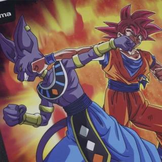 Cuaderno Cosido 100 Hojas línea corriente Dragon Ball - Bills Vs Goku