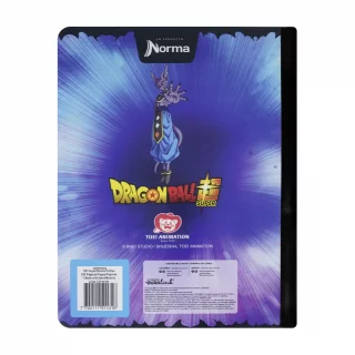 Cuaderno Cosido 100 Hojas línea corriente Dragon Ball - Bills Vs Goku