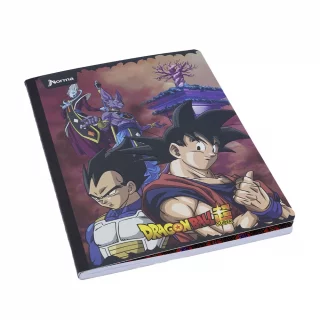 Cuaderno Cosido 100 Hojas línea corriente Dragon Ball - Goku Y Vegeta