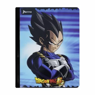 Cuaderno Cosido 100 Hojas línea corriente Dragon Ball - Vegeta