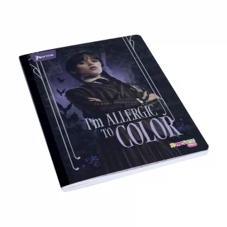 Cuaderno Cosido 100 Hojas línea corriente Merlina - Allergic To Color