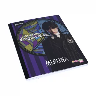 Cuaderno Cosido 100 Hojas línea corriente Merlina - Interesting