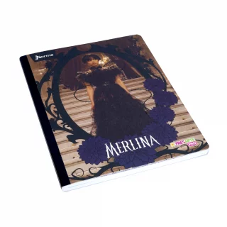 Cuaderno Cosido 100 Hojas línea corriente Merlina - Marco Arabescos