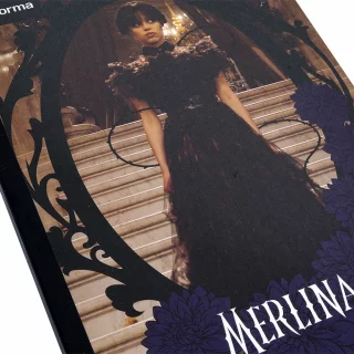 Cuaderno Cosido 100 Hojas línea corriente Merlina - Marco Arabescos