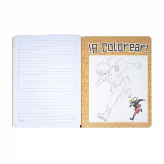 Cuaderno Cosido 100 Hojas línea corriente Naruto - Espada