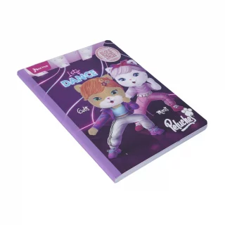 Cuaderno Cosido 100 Hojas Línea Corriente Peluches - Clase De Baile