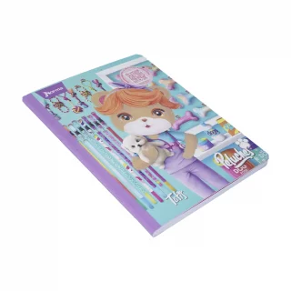 Cuaderno Cosido 100 Hojas Línea Corriente Peluches - Veterinaria