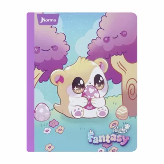 Cuaderno Cosido 100 Hojas Línea Corriente Peluches Fantasy - Hamster
