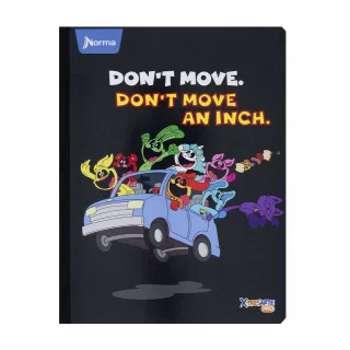 Cuaderno Cosido 100 Hojas Linea Corriente Poppy Playtime - Don'T Move
