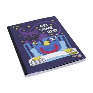 Cuaderno Cosido 100 Hojas Linea Corriente Poppy Playtime - Get Some Rest