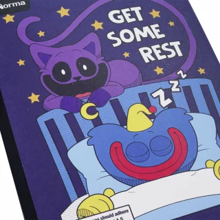 Cuaderno Cosido 100 Hojas Linea Corriente Poppy Playtime - Get Some Rest