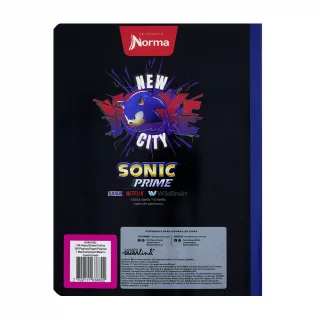 Cuaderno Cosido 100 Hojas Linea Corriente Sonic - Best Friend