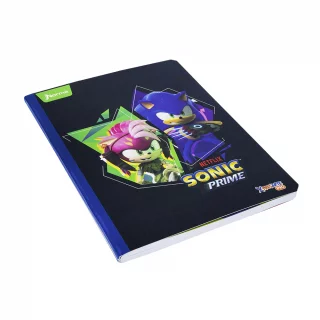 Cuaderno Cosido 100 Hojas Linea Corriente Sonic - Prime Garra
