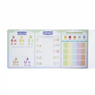 Cuaderno cosido 100 hojas precuadritos A Mi Primer Cuaderno - player 1