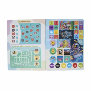 Cuaderno cosido 100 hojas precuadritos A Mi Primer Cuaderno - tigre go!