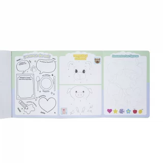 Cuaderno cosido 100 hojas precuadritos A Mi Primer Cuaderno - tigre go!
