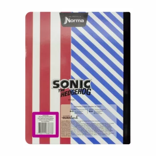 Cuaderno Cosido 100 Hojas Precuadritos A Sonic - Diamante