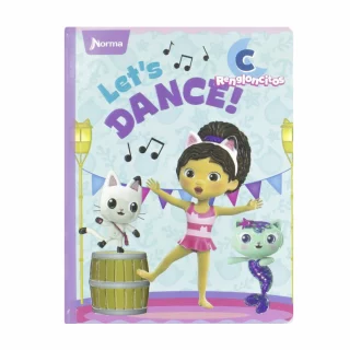 Cuaderno Cosido 100 Hojas Rengloncitos C Gabby´S Dollhouse Let'S Dance