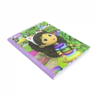 Cuaderno Cosido 100 Hojas Rengloncitos C Gabby´S Dollhouse Tutú Rainbow
